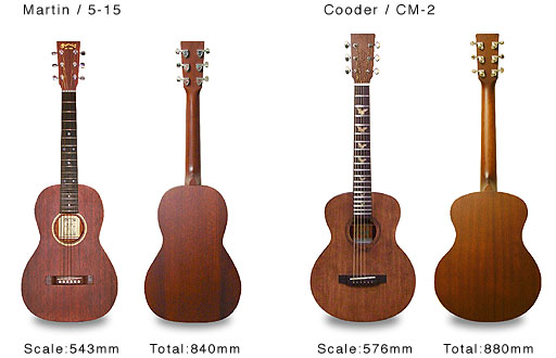 トラベルギターワールド | ミニギター | マーチン5-15 | クーダーCM-2